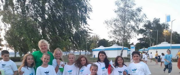 Bárka tábor a Balatonon