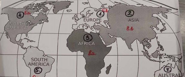 Kontinensek Kincsei: állatok a világtérképen