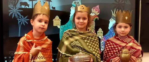 Dreikönigsfest in der Klasse 1a