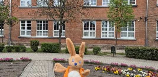 Osterspaziergang- Hans Hase machte auch mit