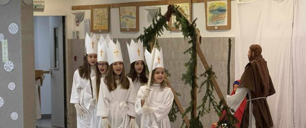 Christkindlspiellel a városban