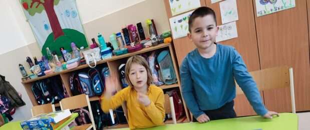 Padlórobotok az 1.b-ben